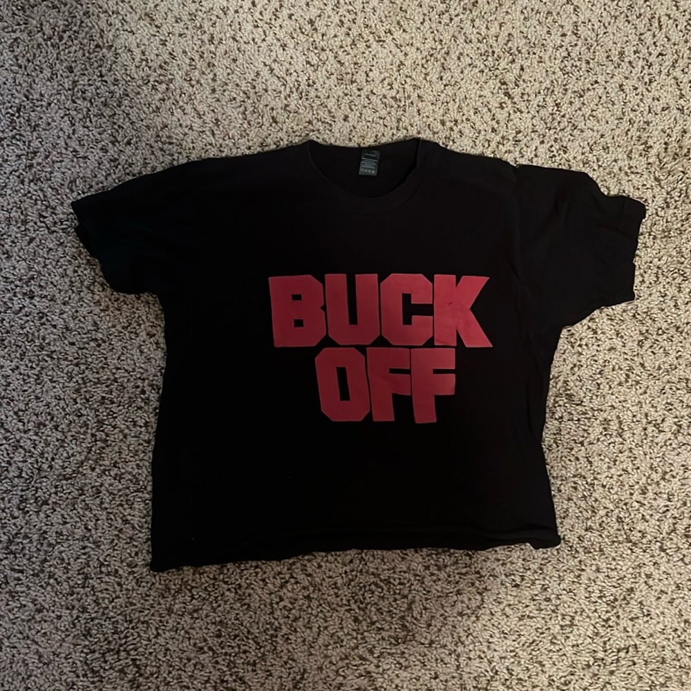 Ohio state tailgate crop top